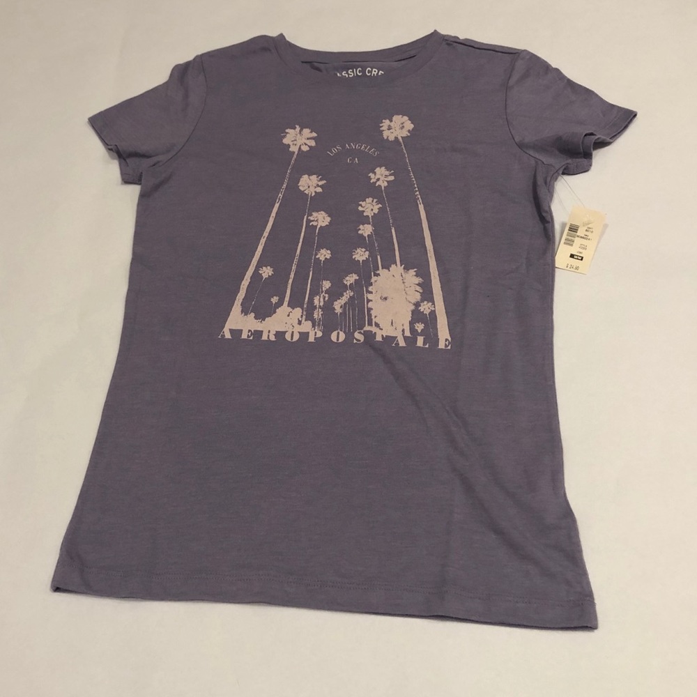 Purple Graphic Aeropostale T-Shirt
